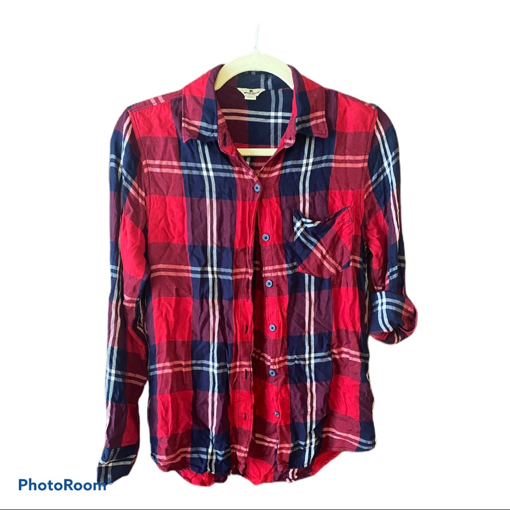 Woolrich women’s flannel shirt, sz s